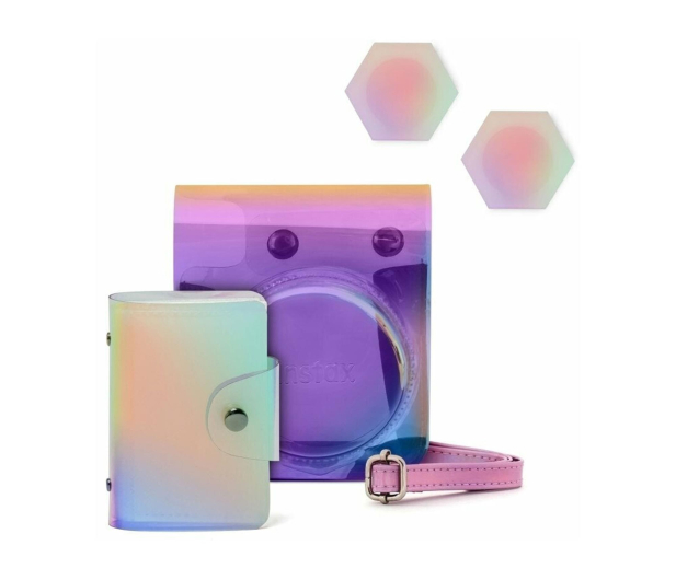 Fujifilm Instax Mini 12 opalizujący zestaw akcesoriów - 1506530 - zdjęcie